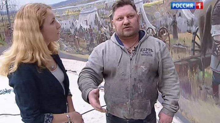 Стояние на реке Угре: диорама в 3D