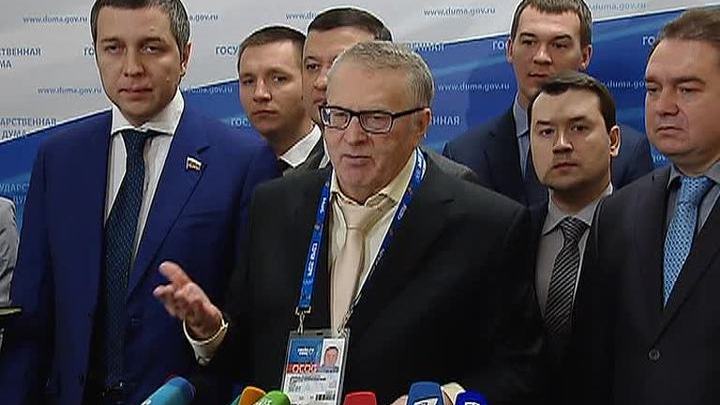 Жириновский: российский депутат не должен весить больше 80 килограммов