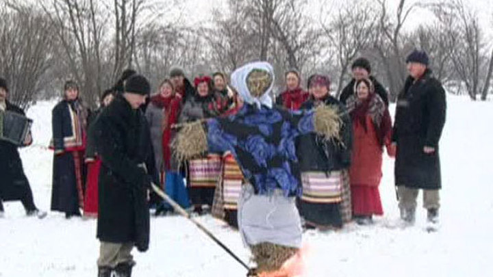 Русские зимние праздники