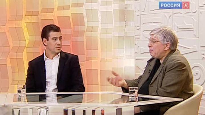 Сергей Сельянов, Кирилл Разлогов, Дмитрий Дюжев и Леонид Бичевин. Эфир от 25.02.2014 