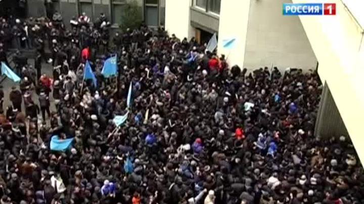 Русские и татары: противостояние в Симферополе