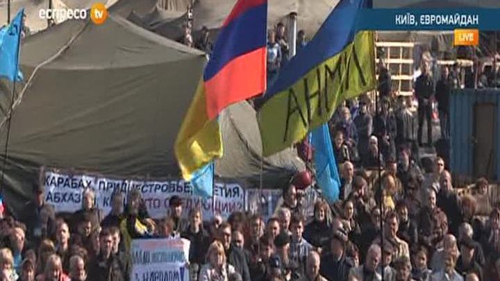 "Народное вече" недовольно новыми киевскими  властями