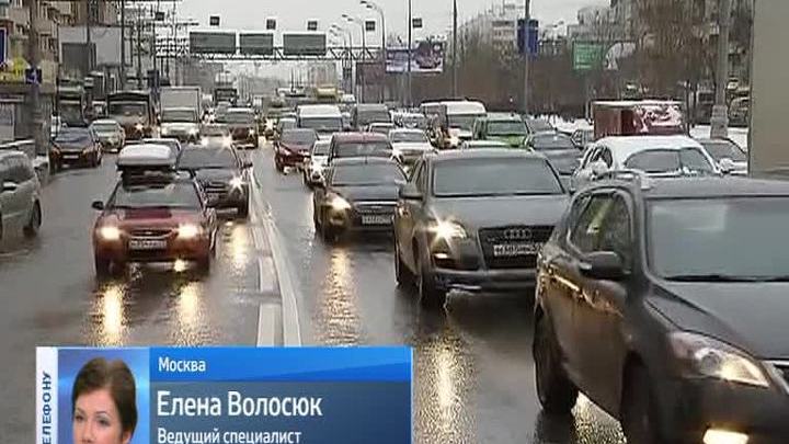 На Москву идет сильный снегопад