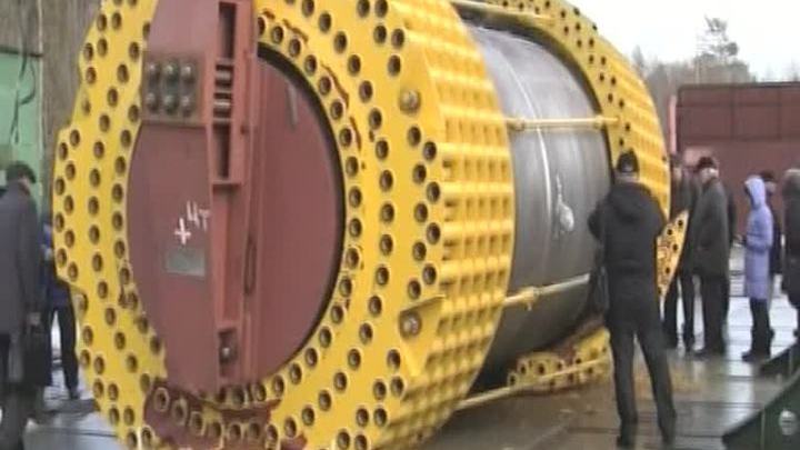 В Петрозаводске испытали уникальный контейнер для ядерных отходов