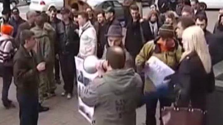 В Киеве архитекторы подрались с торговцами