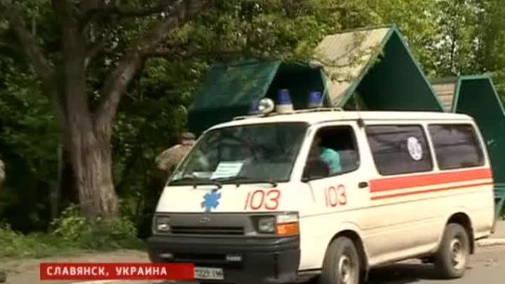 Боевики "Правого сектора" пытались прорваться в Славянск на скорой