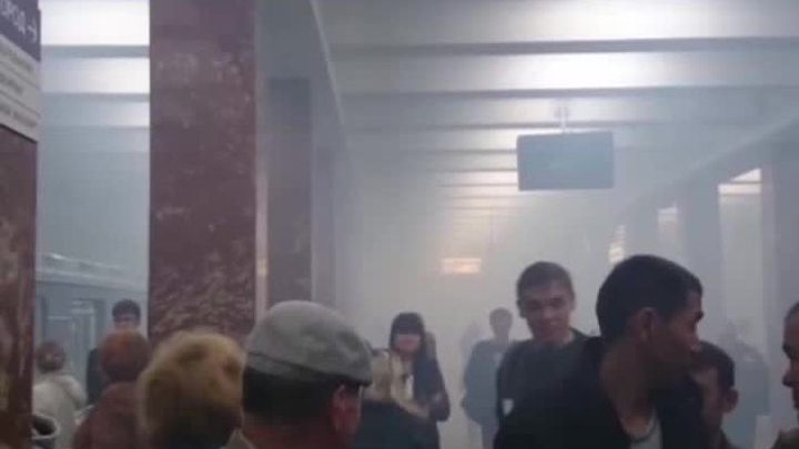 В тоннеле у станции "Каширская" произошло возгорание