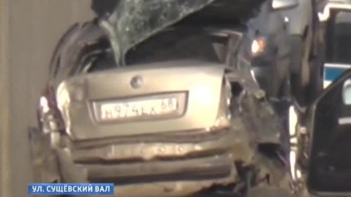ДТП на Сущевском валу: водитель иномарки госпитализирован