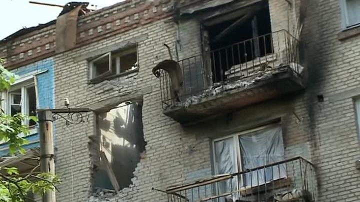 В окрестностях Славянска вновь идут активные вооруженные столкновения