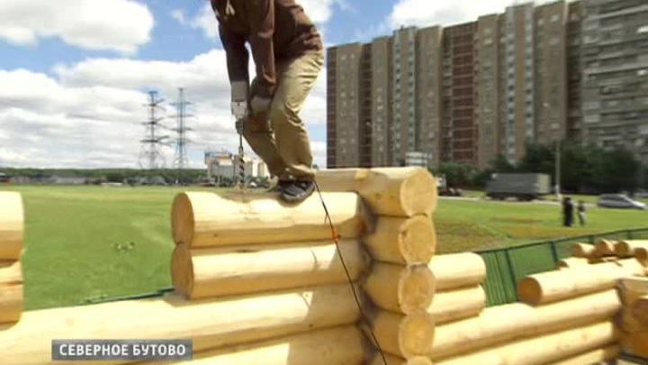 В Москве проходит фестиваль зодчества  "Русское поле"