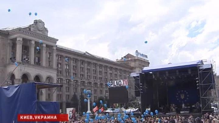Новость из Брюсселя Киев встретил с ликованием