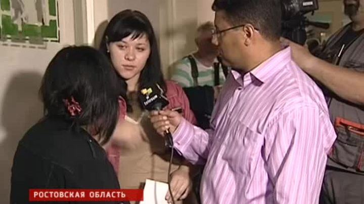 Иностранные журналисты приехали посмотреть на положение беженцев