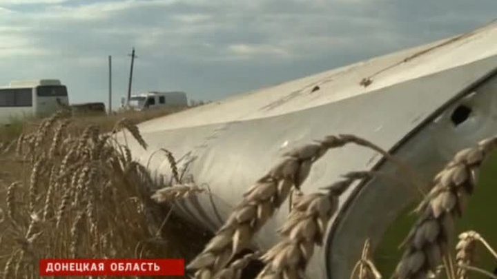 Авиакатастрофа под Донецком: подробности с места крушения