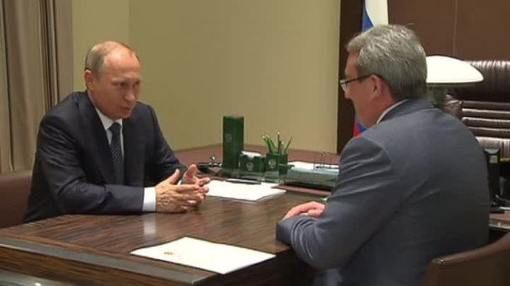 Глава Коми доложил Путину о ситуации в регионе