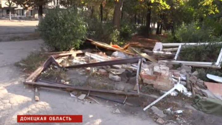 Удары по Донецку не прекращаются