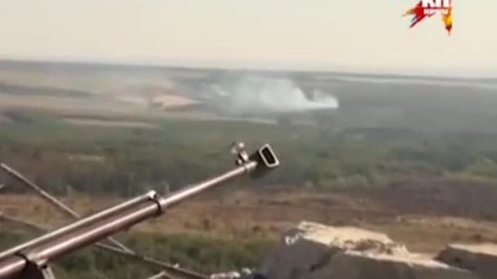 С Саур-Могилы снимают украинский флаг