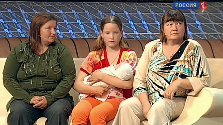 Прямой эфир. 15-летняя школьница родила от младшего брата