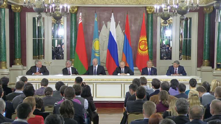 Путин: Евразийский экономический союз открыт для партнеров и на востоке, и на западе
