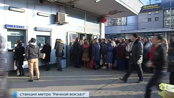 Планы на ремонт северного вестибюля станции "Речной вокзал" пересмотрены