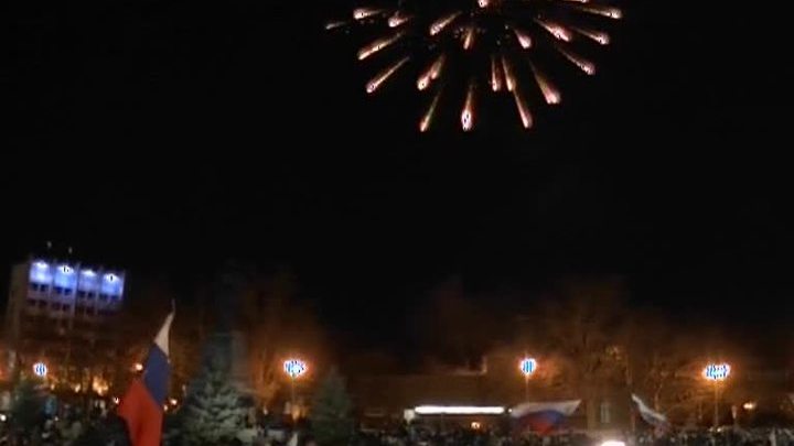 Салют в Крыму: большой праздник воссоединения с Россией