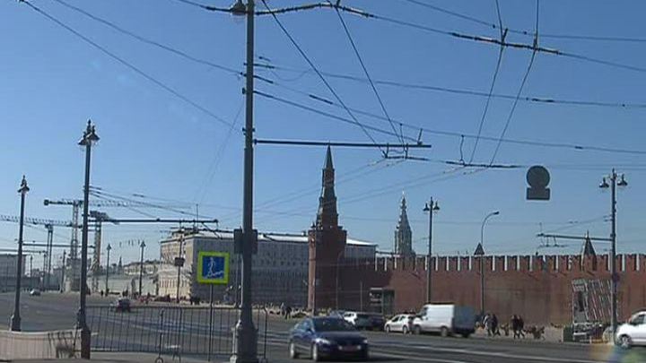 В центре Москвы частично перекрыто движение транспорта