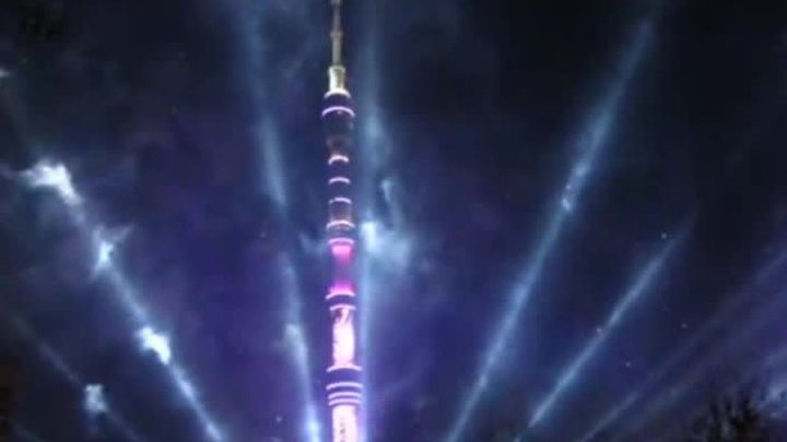 В честь Дня космонавтики на фасаде Останкинской башни появятся спутник и планеты