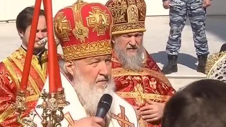 На Преображенской площади освящен новый храм