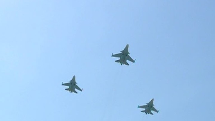 Новосибирск. Парад Победы