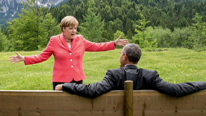 G7: самолюбование и танцующая Меркель
