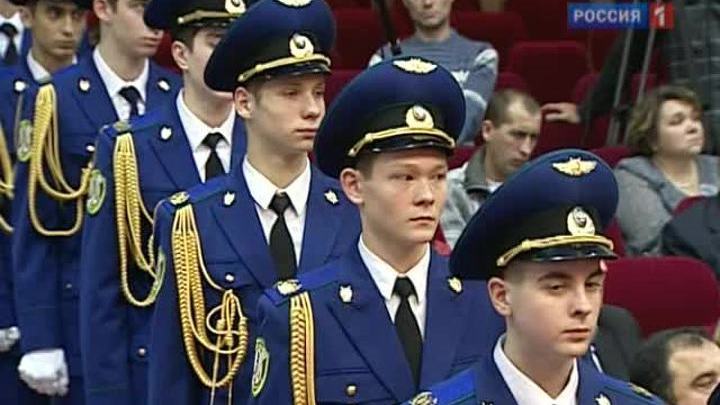 Кадеты приняли присягу