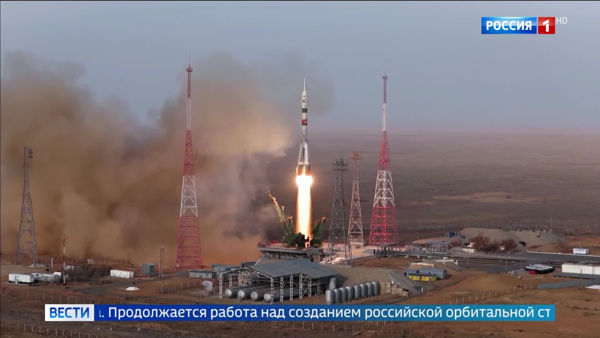Ракета "Союз-5" готова к запуску с Байконура