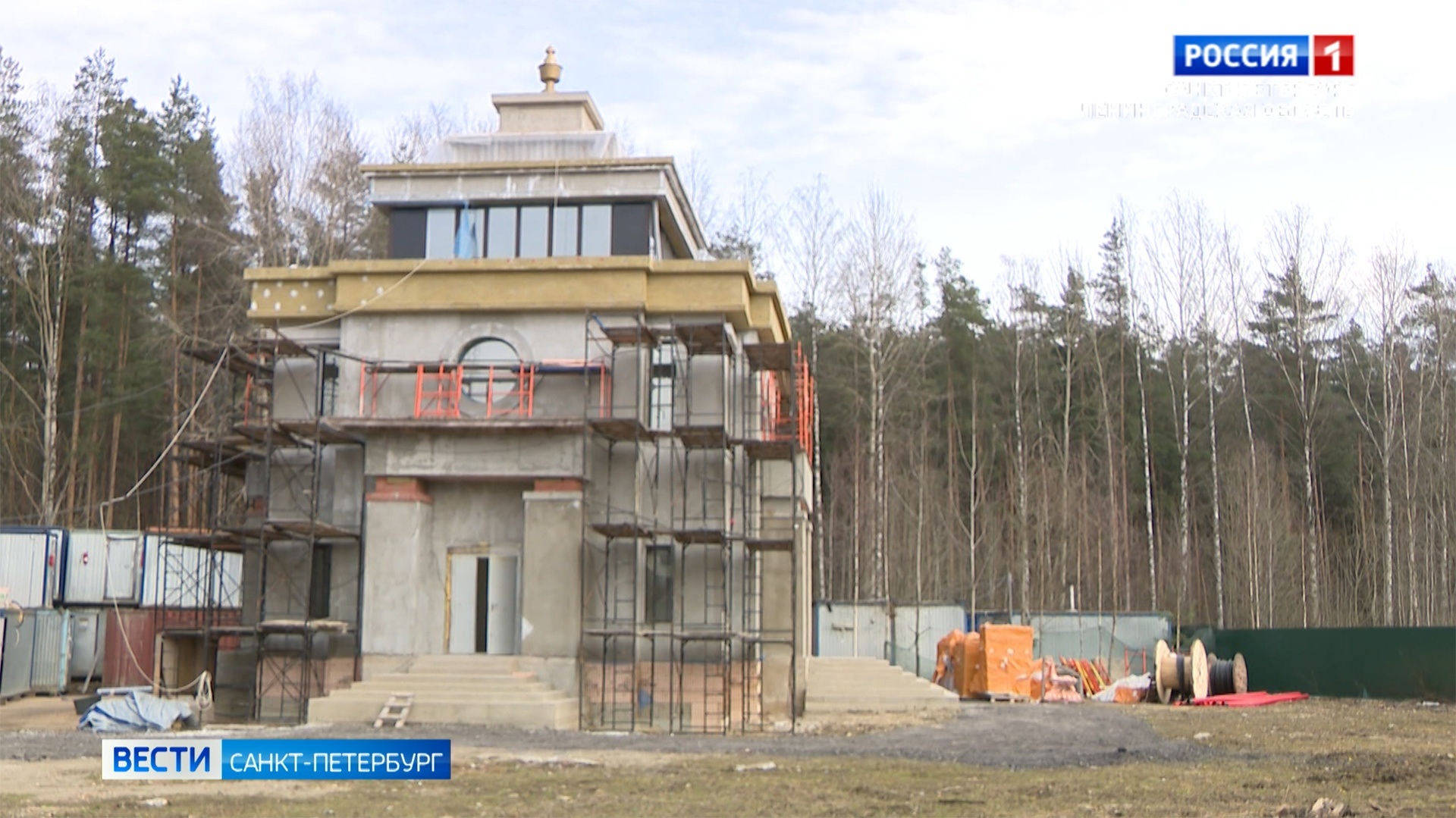 Строительство буддийского центра в Приморском районе - на завершающем этапе