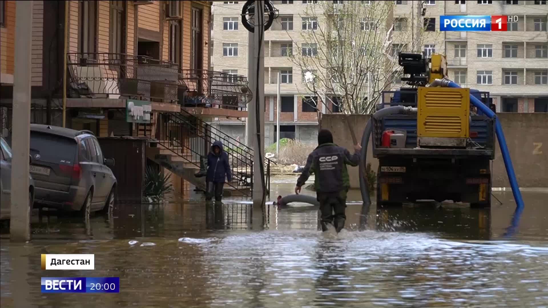 ЧС в Дагестане и Чечне: борьба с последствиями аномальных дождей