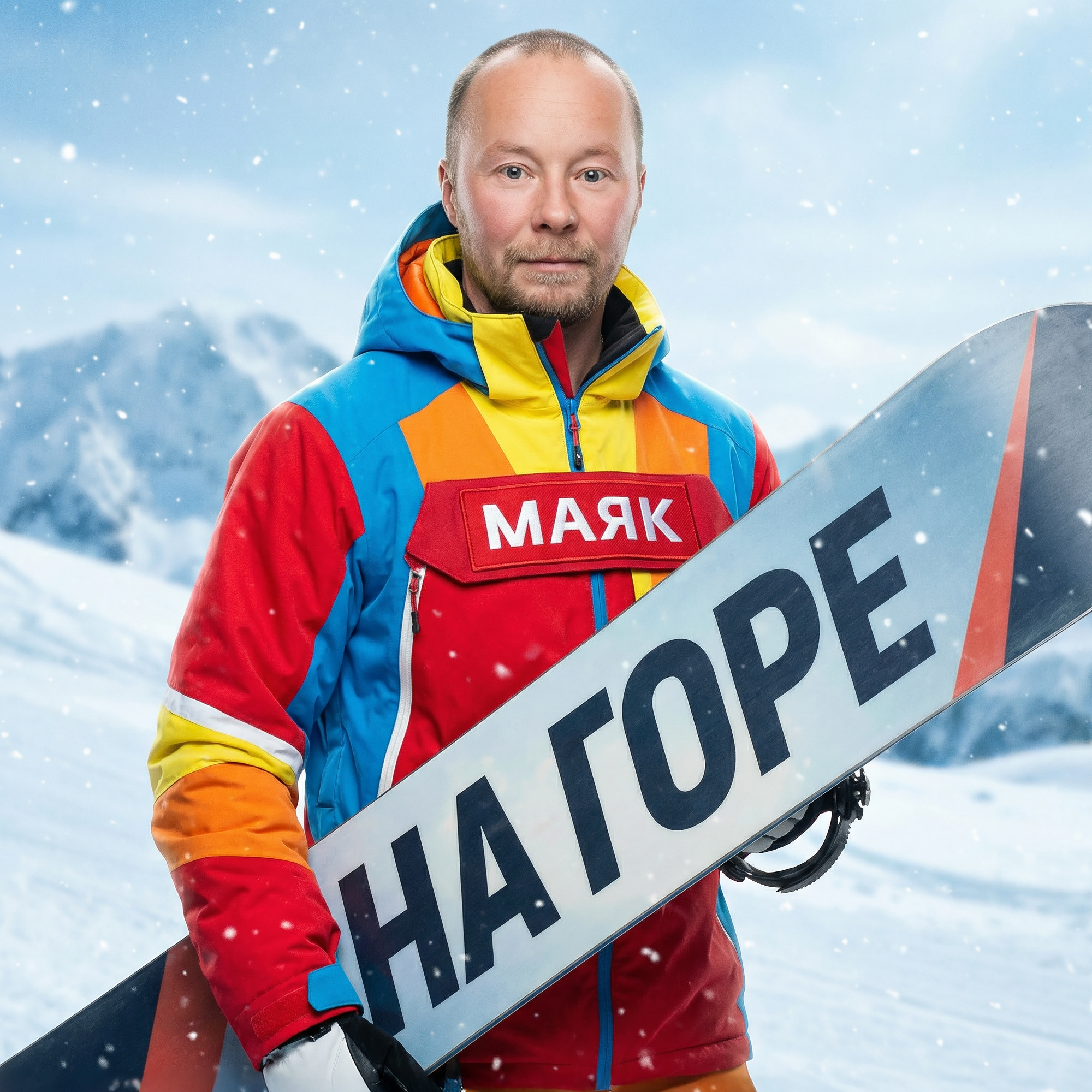 На горе
