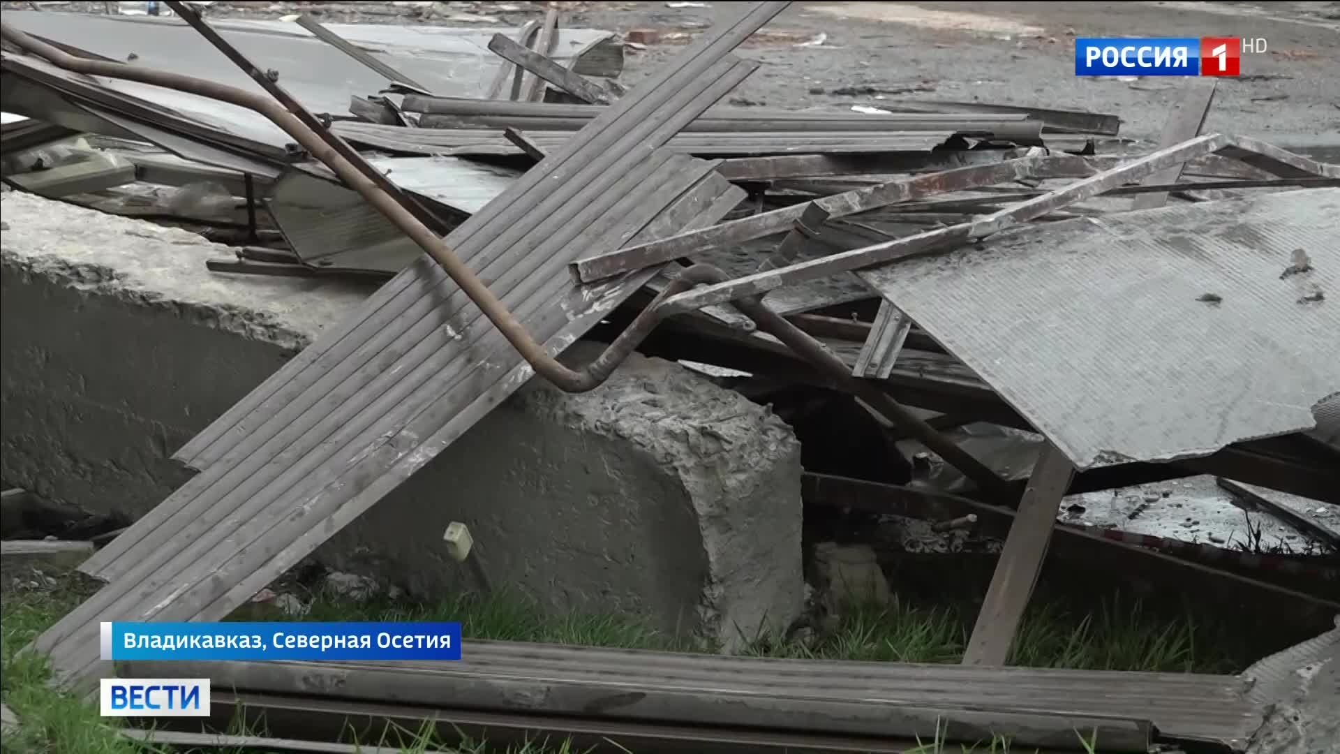 В Северной Осетии задержаны подозреваемые в взрыве на нелегальном складе пиротехники.