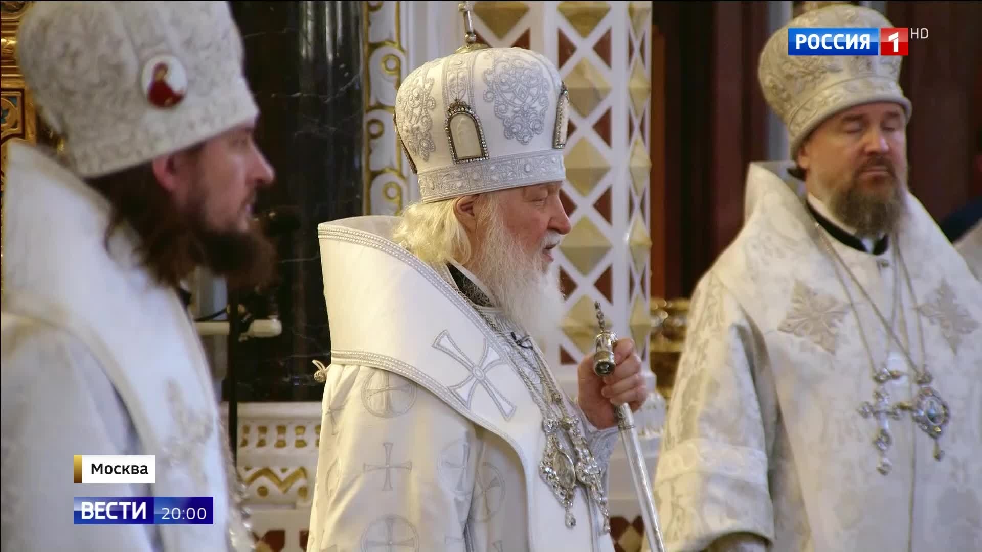 Патриарх Кирилл возглавит пасхальную службу в главном соборе страны