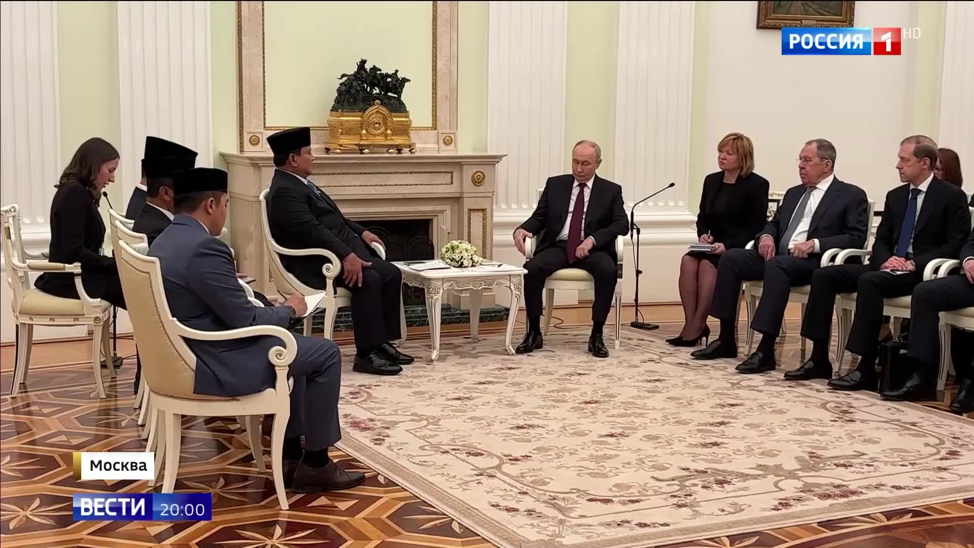 Путин и Субианто обсудили энергетическое сотрудничество и укрепление связей России с Индонезией