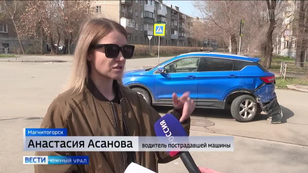 В Магнитогорске подросток устроил два ДТП на машине умершего отца