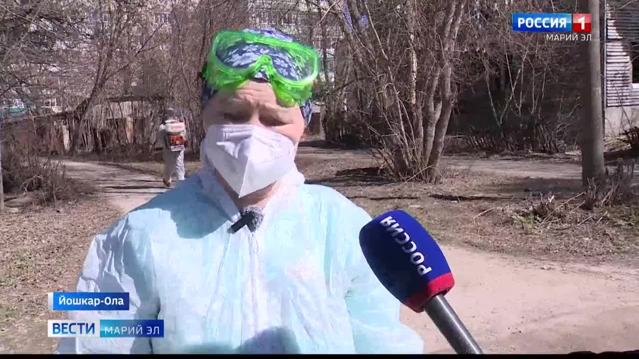 В микрорайоне Ширяйково обрабатывают территории и дома, попавшие в зону паводка