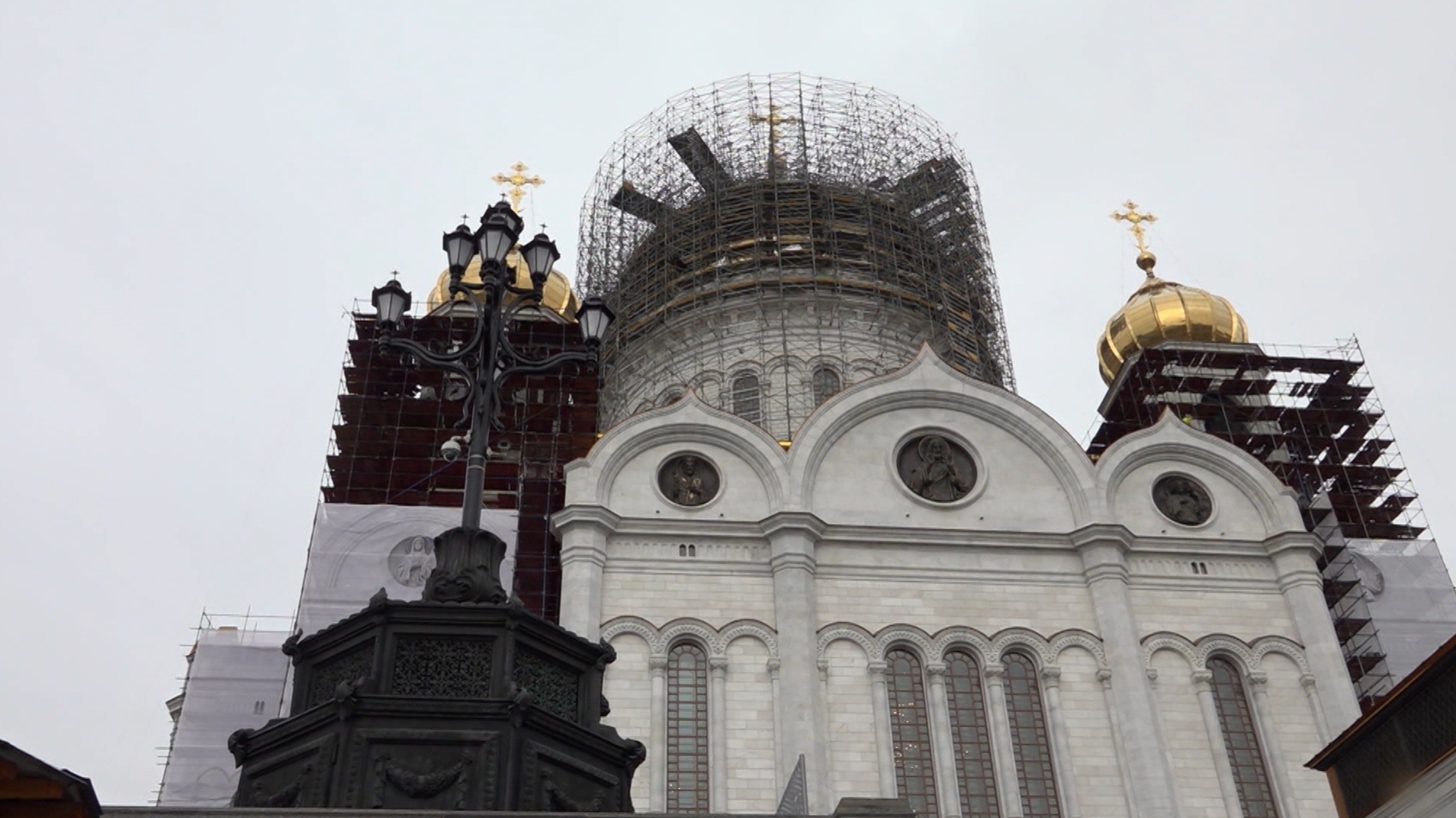 Храм Христа Спасителя: обновленный облик с космическими технологиями