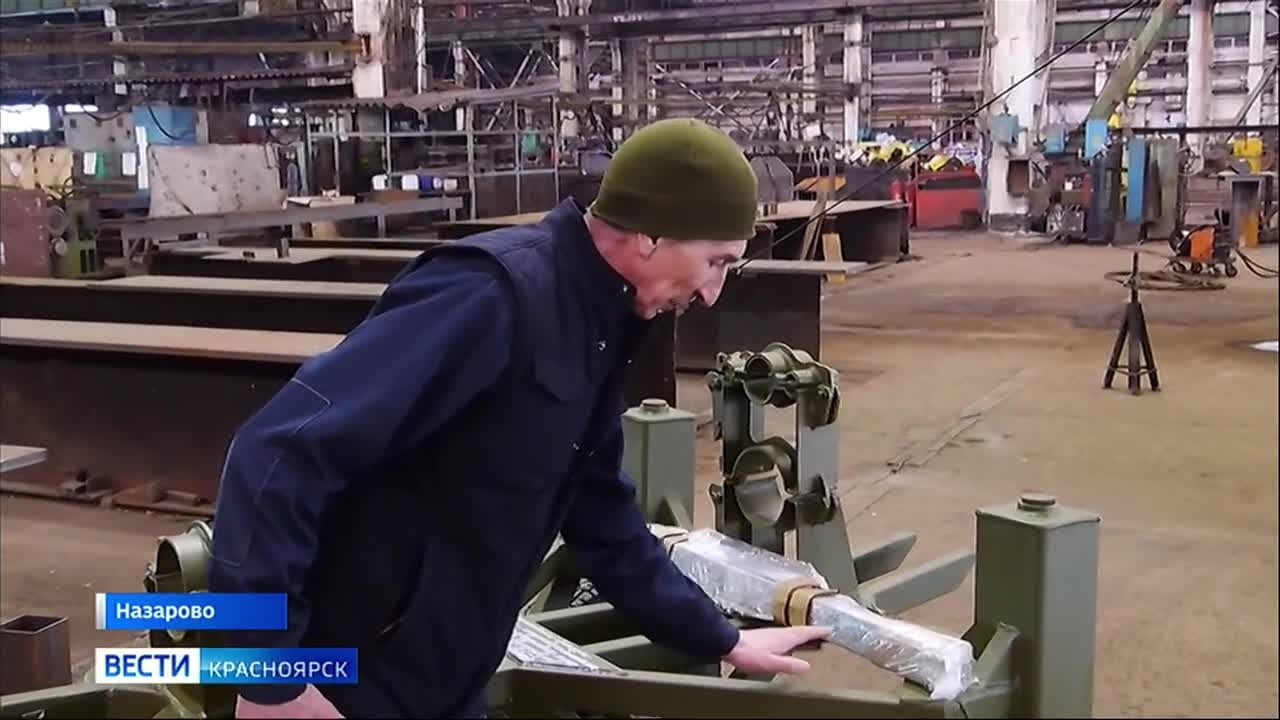 Технолог из города Назарово, разработал уникальную конструкцию для фиксации миномета