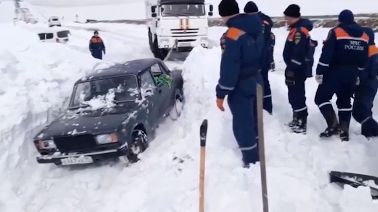 На забайкальской федеральной трассе из снежного плена вызволили 253 человека