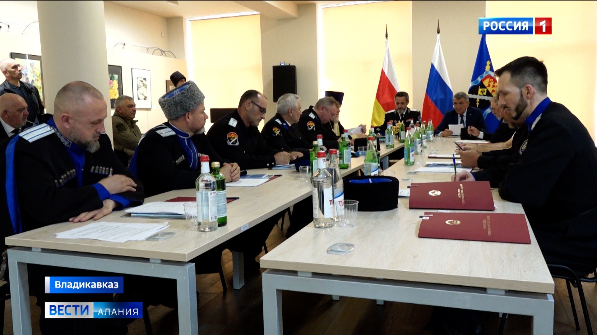 Во Владикавказе прошло заседание совета атаманов Терского войскового казачьего общества с участием Сергея Меняйло