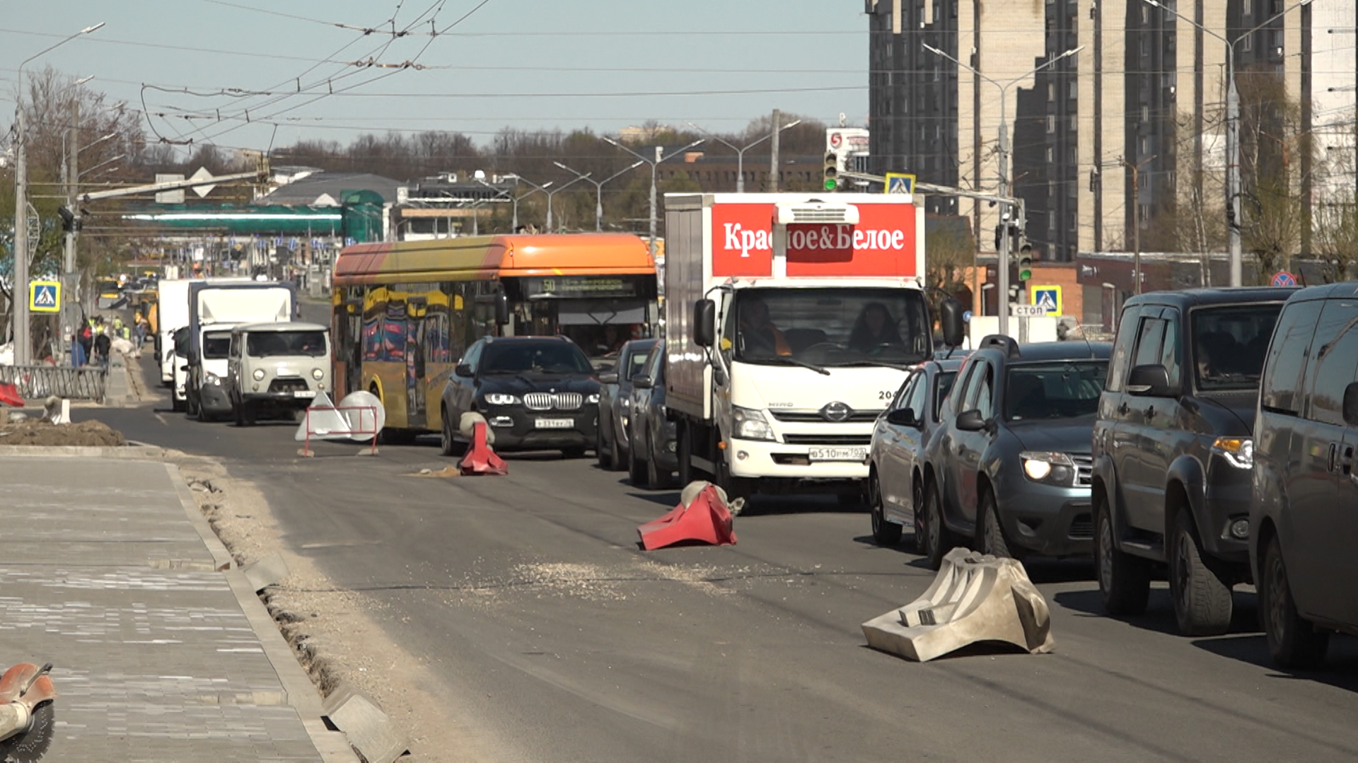 Ремонт Московского проспекта в Ярославле могут завершить раньше срока