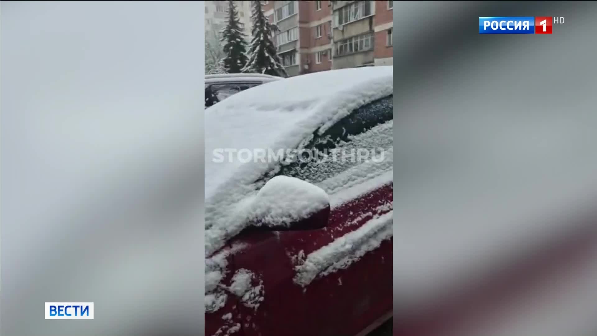 Похолодание и снег в Центральной России и на Северном Кавказе