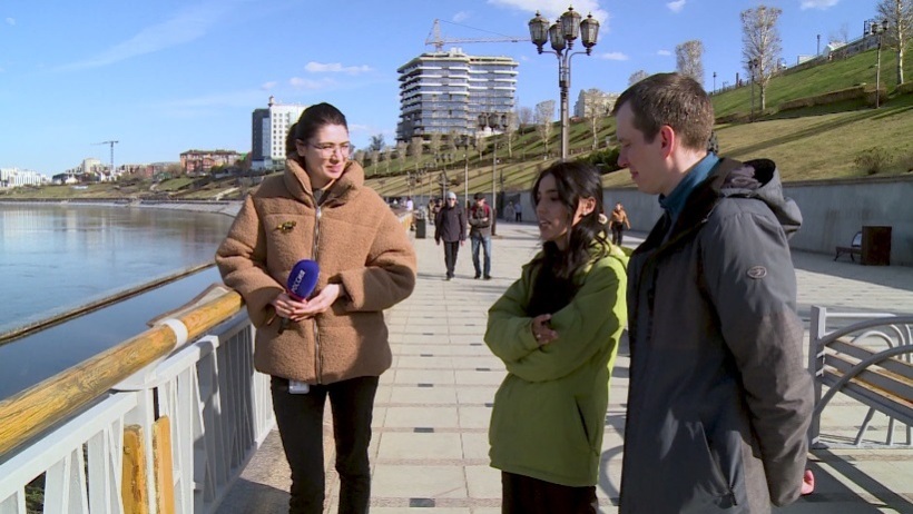 Тюменцы встретили идущих пешком из Москвы до Владивостока путешественников