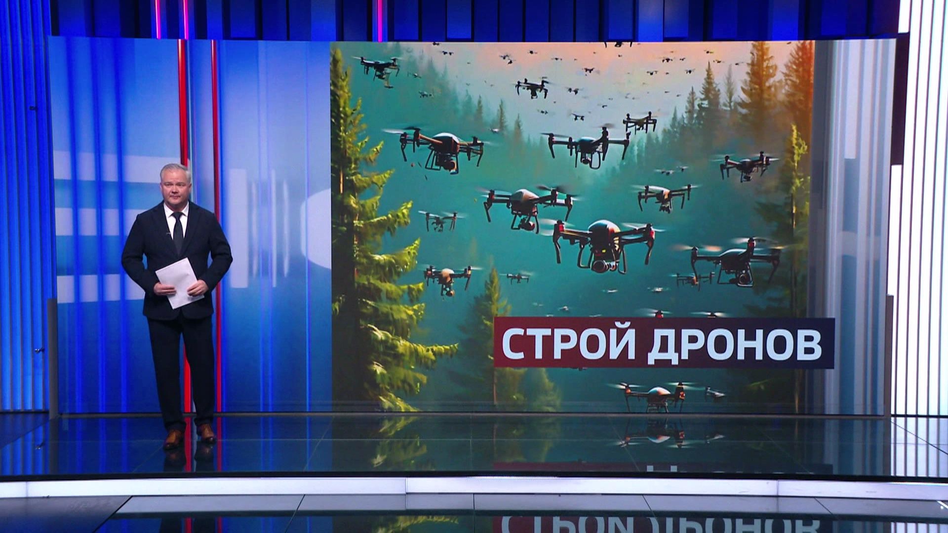 Фейковый "рой дронов": украинские паблики выдали рекламу США за фронт