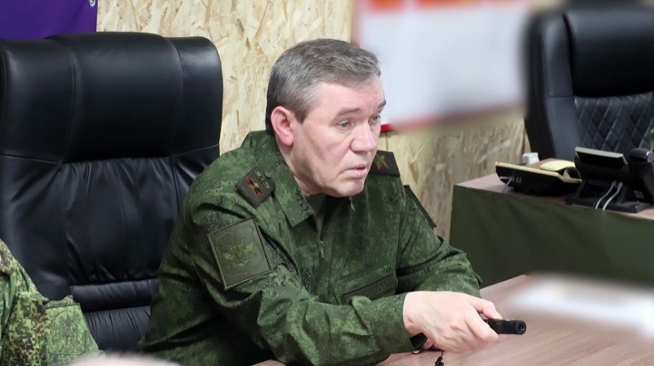 Начальник Генштаба вооруженных сил России Валерий Герасимов проверил выполнение боевых задач подразделениями «Южной» группировки войск
