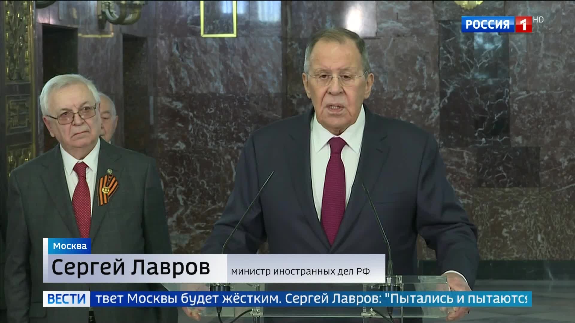 Лавров предупредил о жестком ответе на попытки сорвать День Победы