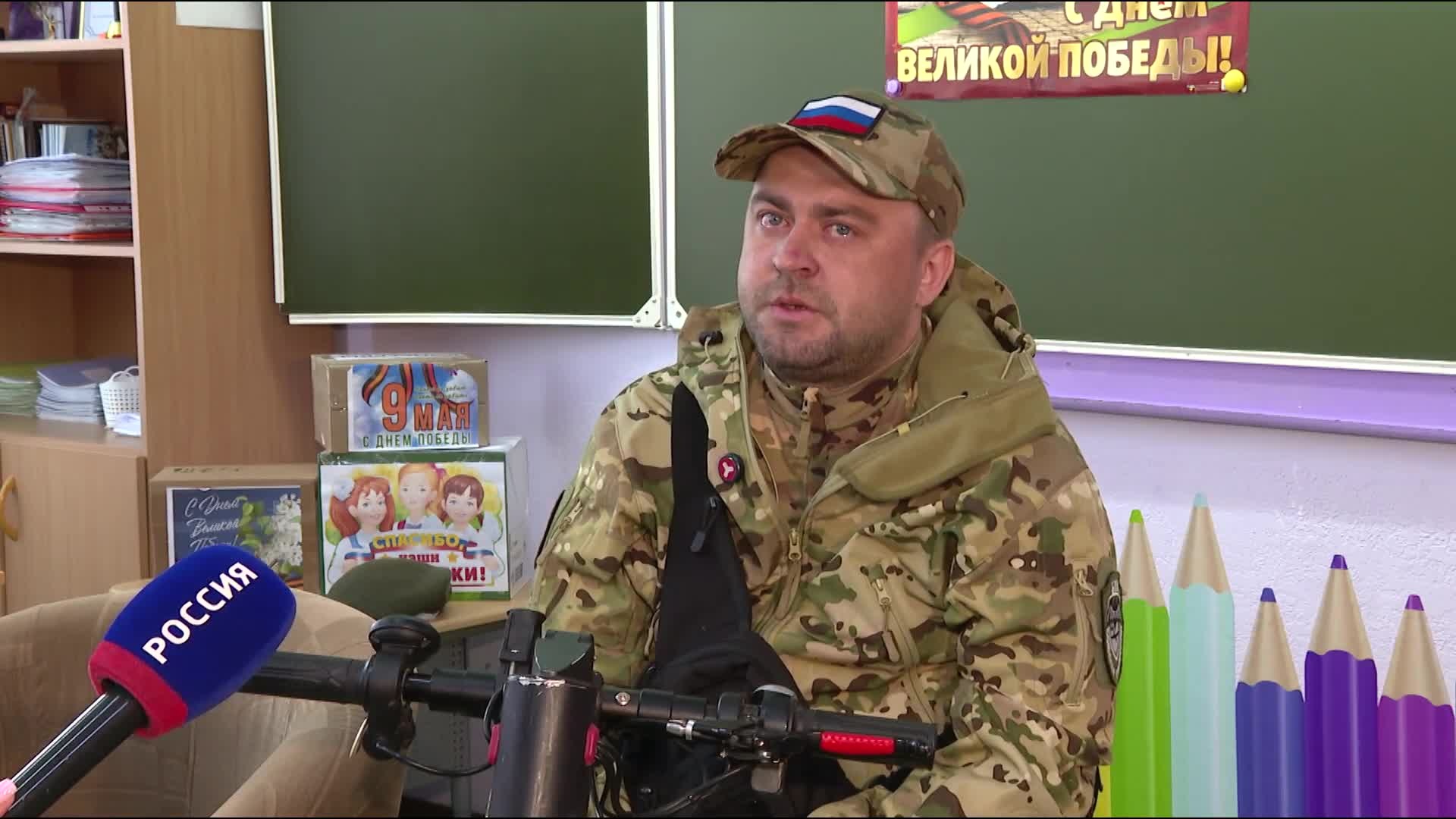 Ветераны СВО провели "Урок мужества" в тюменской гимназии